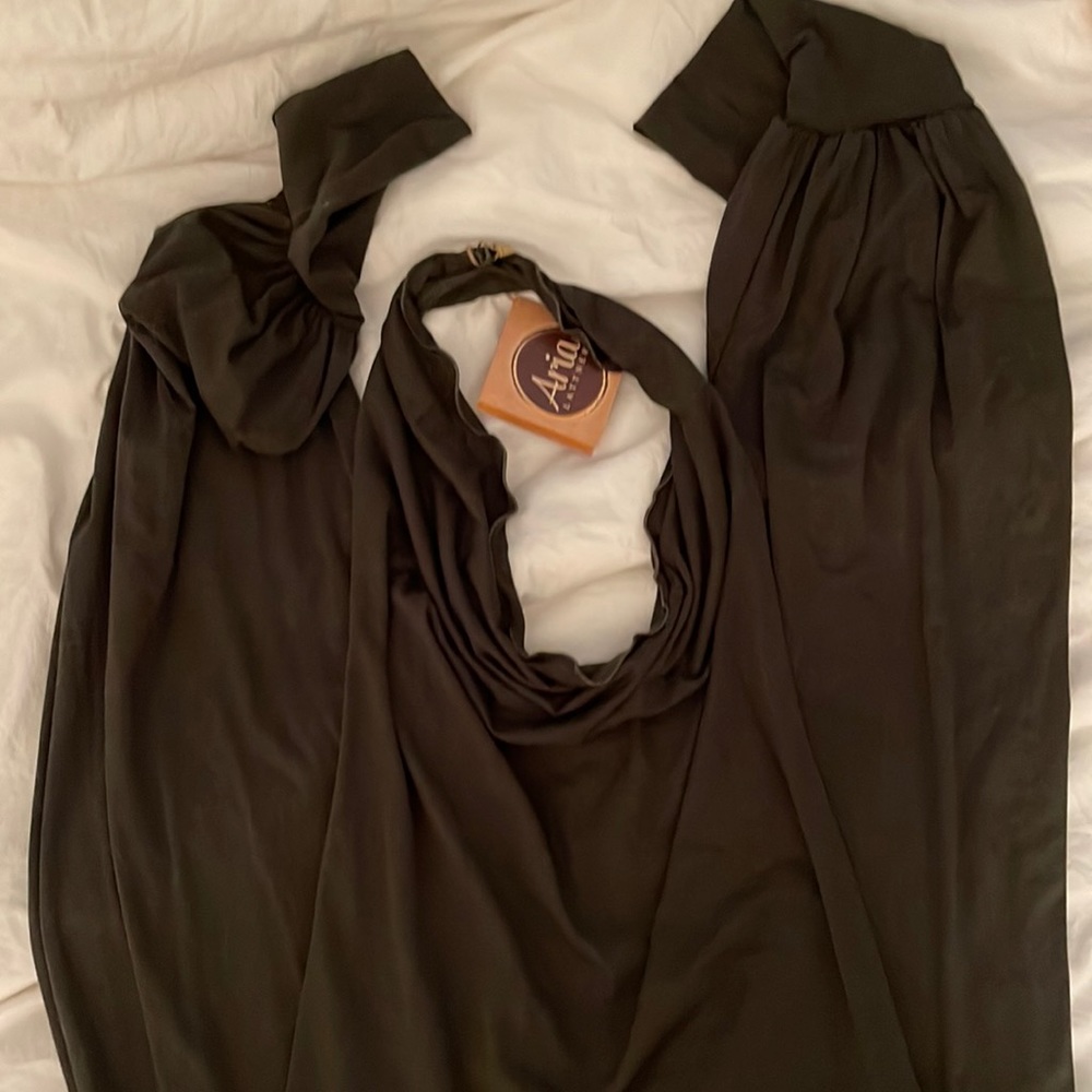 Aria Lattner Jumpsuit Size L (made in USA) made of Bamboo & Cotton